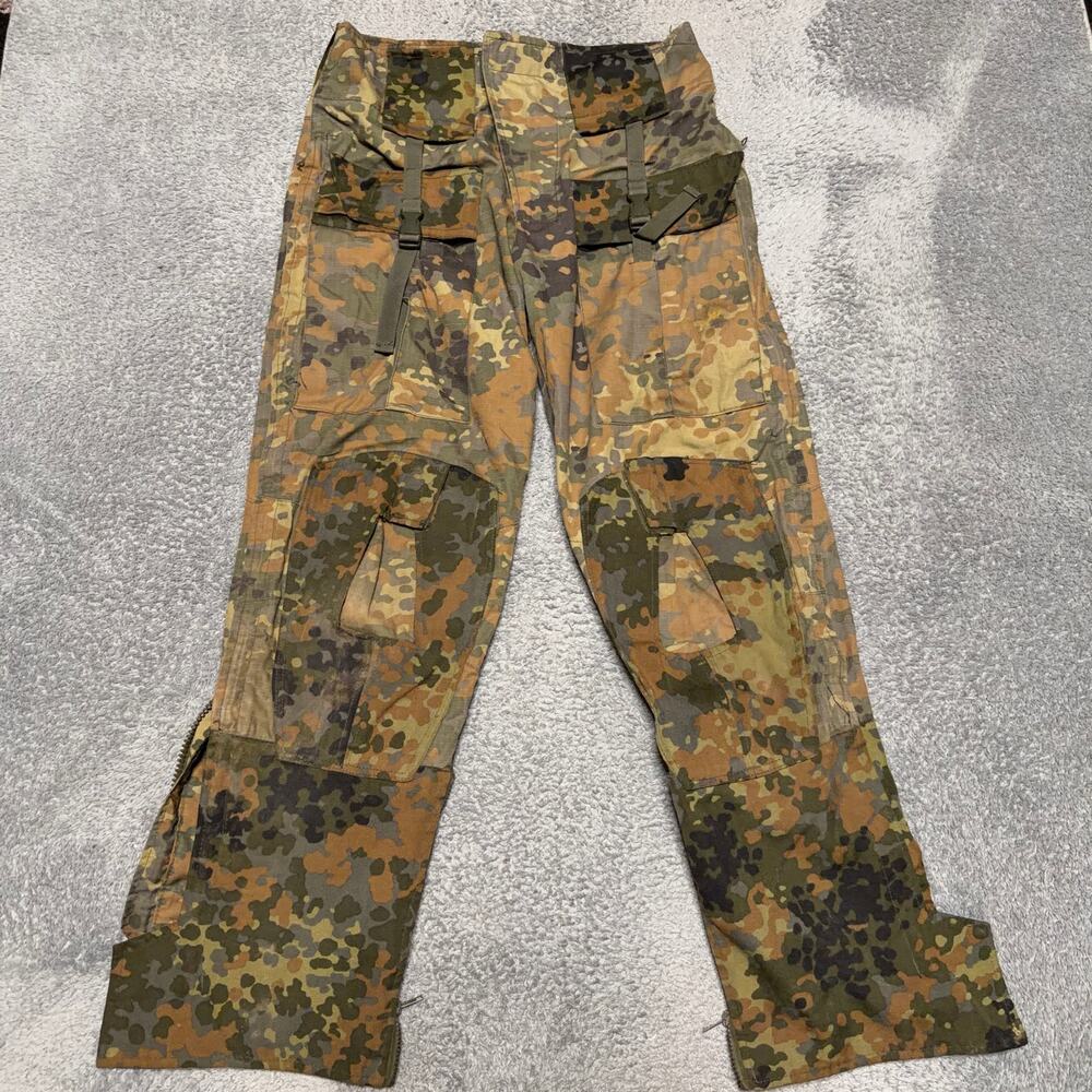 Mil-Tec Tactical Trousers Warrior Pants Mens Small Combat Camo Hunting